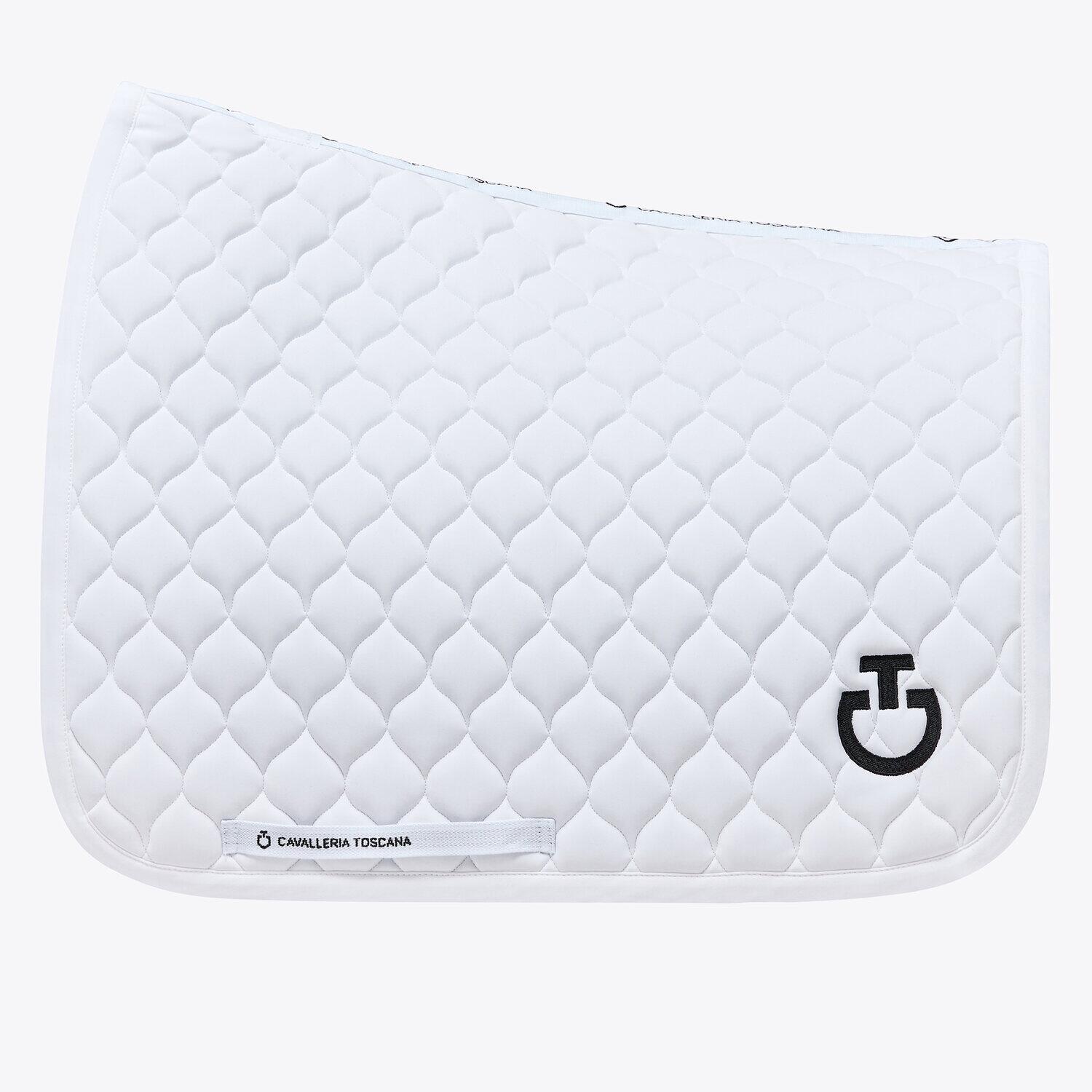 CAVALLERIA TOSCANA Cavalleria Toscana Circular Quilted Zadeldek Dressage Wit