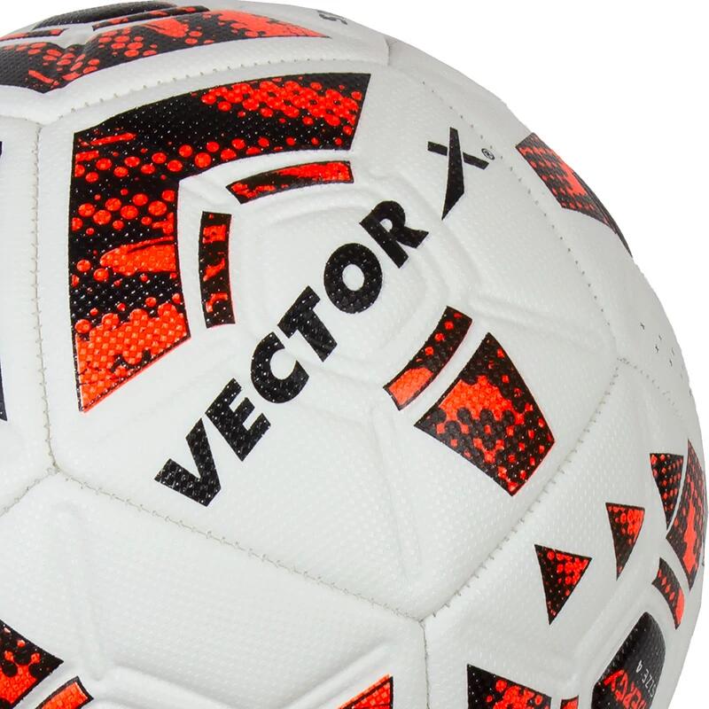 Pallone da calcio VECTOR X SYNERGY arancione-nero taglia: 4 4/4