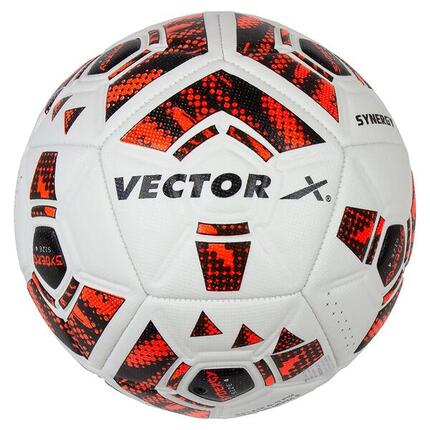 Fußball VECTOR X SYNERGY orange-schwarz Größe: 4