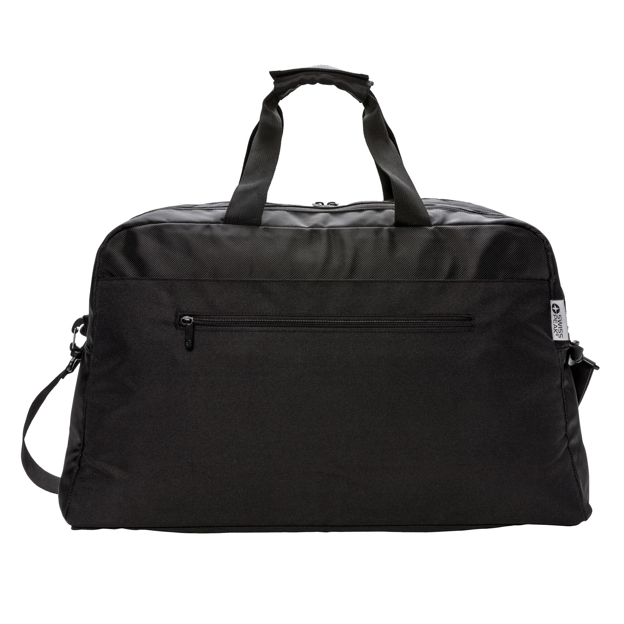 SWISS PEAK RFID Blocking Duffle Bag (Black)