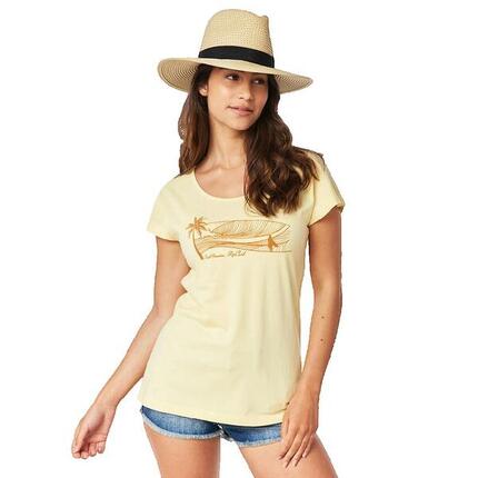 Camiseta Mujer Rip Curl Playaella Graphic Blanco