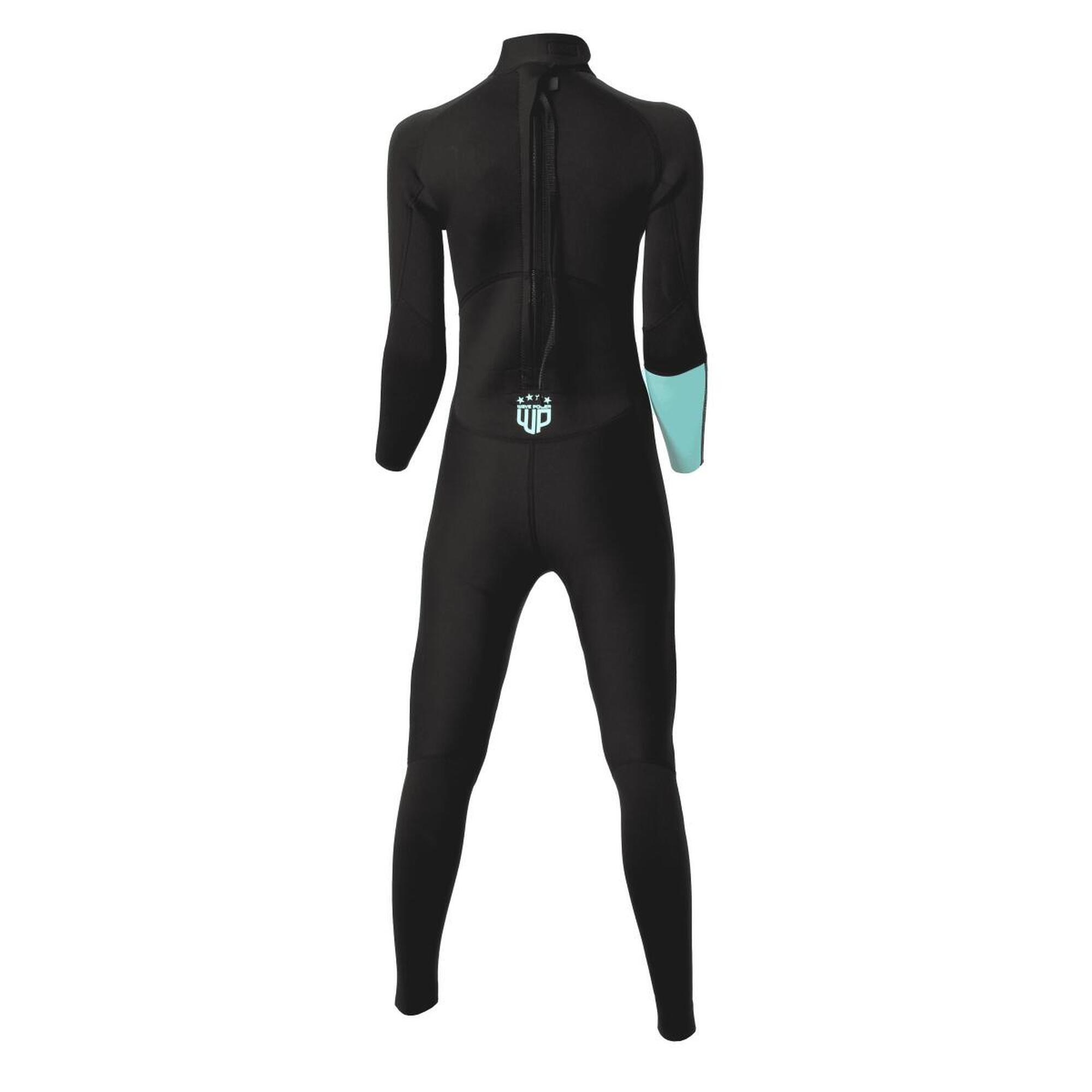 Wave-power - 3/2 Combinaison De Surf Femme - Combinaison De Surf - Noir - 40 M - Decathlon