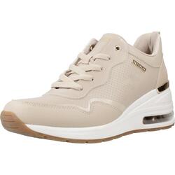 Baskets Skechers Modèle Million Air Hotter A Couleur Beige