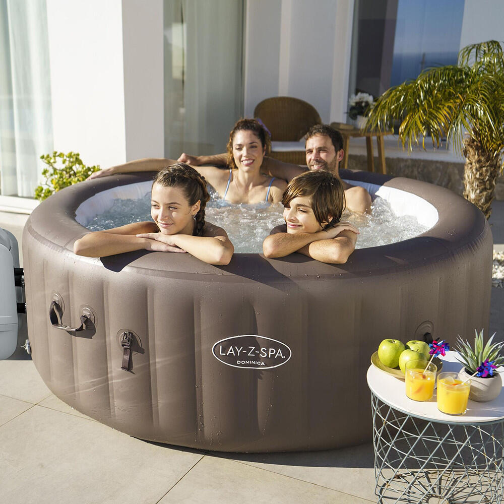 Bestway Spa gonflable rond Lay-Z-Spa Dominica Smart HydroJet Wifi 4-6 personnes 2/7