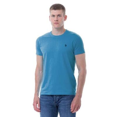 T-shirt mannelijk us polo assn mick roze