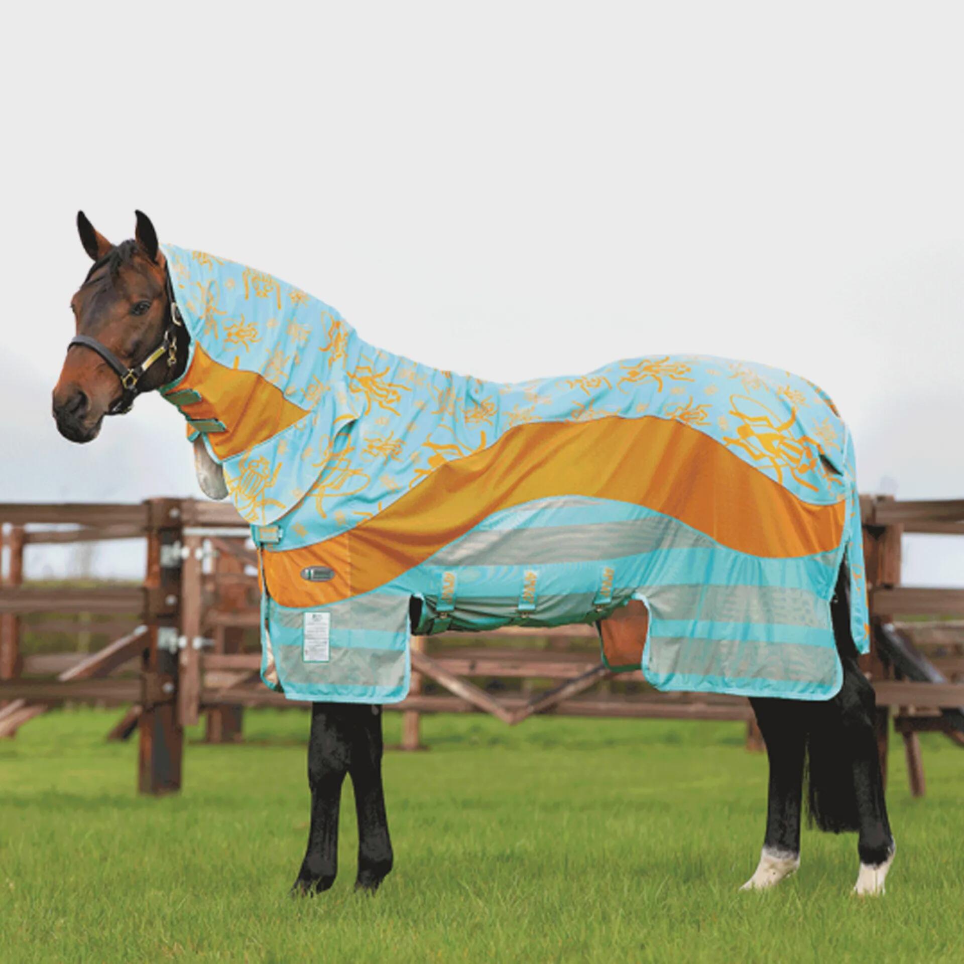 HORSEWARE Horseware Amigo Vamoose Disc Zomerdeken  Oranjee
