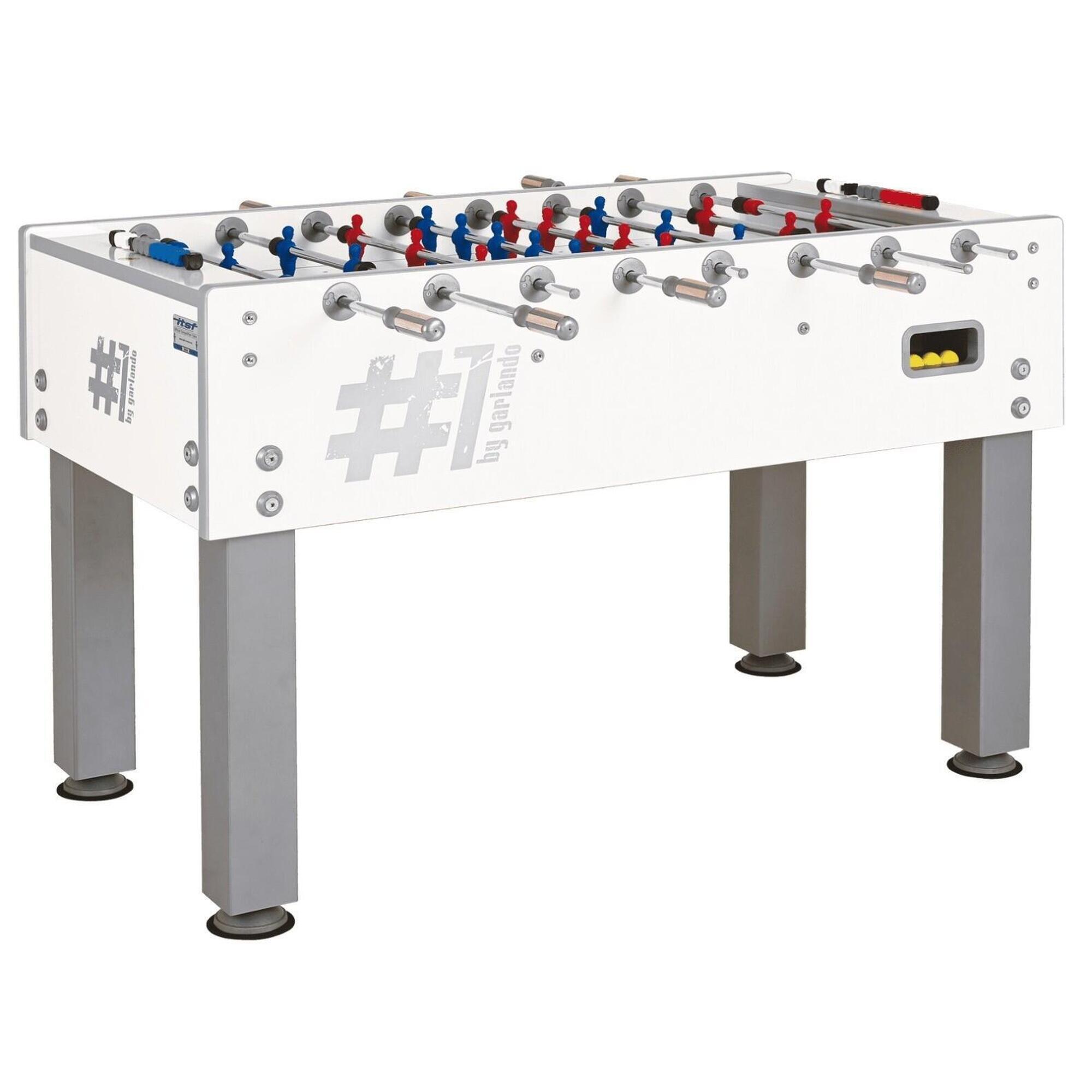 Garlando - Garlando Itsf Number 1 – Baby-foot De Compétition Professionnelle - Table De Baby-foot - Blanc - No Size - Decathlon