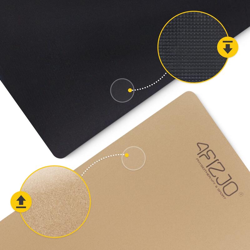 Saltea pentru exerciții antiderapantă 4FIZJO PU 4 mm