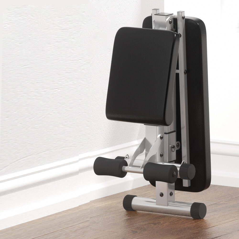 Banco de Musculación Profesional Ajustable Plegable Carga Máxima 300 kg 4/4