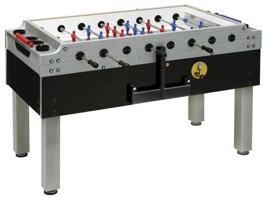 GARLANDO Voetbaltafel Garlando | Olympic Silver | Muntinworp | Glasplaat