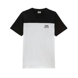 T-Shirt Hommes Vans Minigrade Block Crew blanc