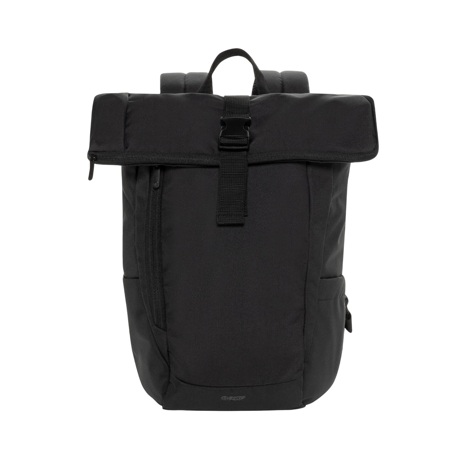 SWISS PEAK Leonard RPET Aware Laptop Backpack (Black)