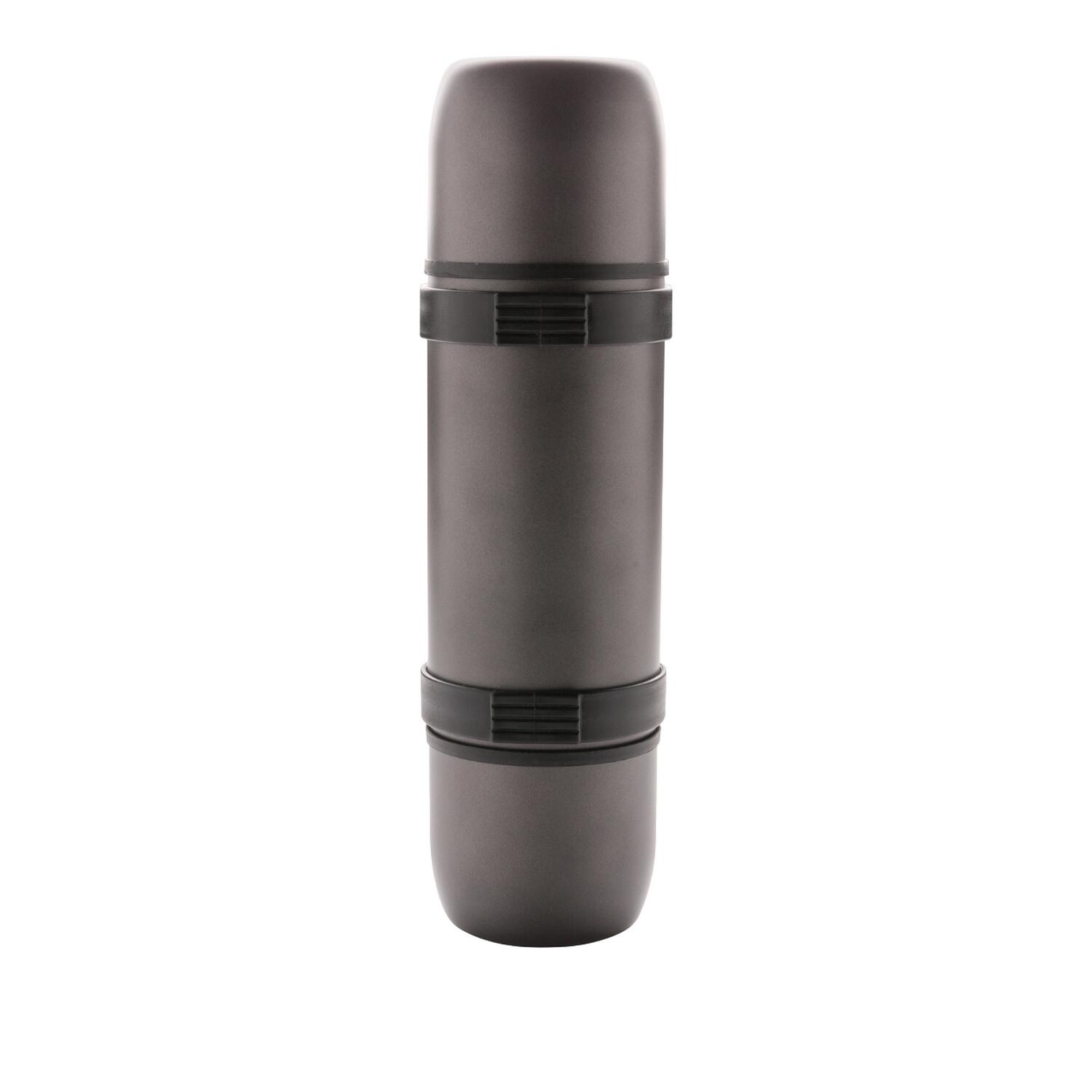 SWISS PEAK Vacuum Insulated 700ml Flask (Grey)