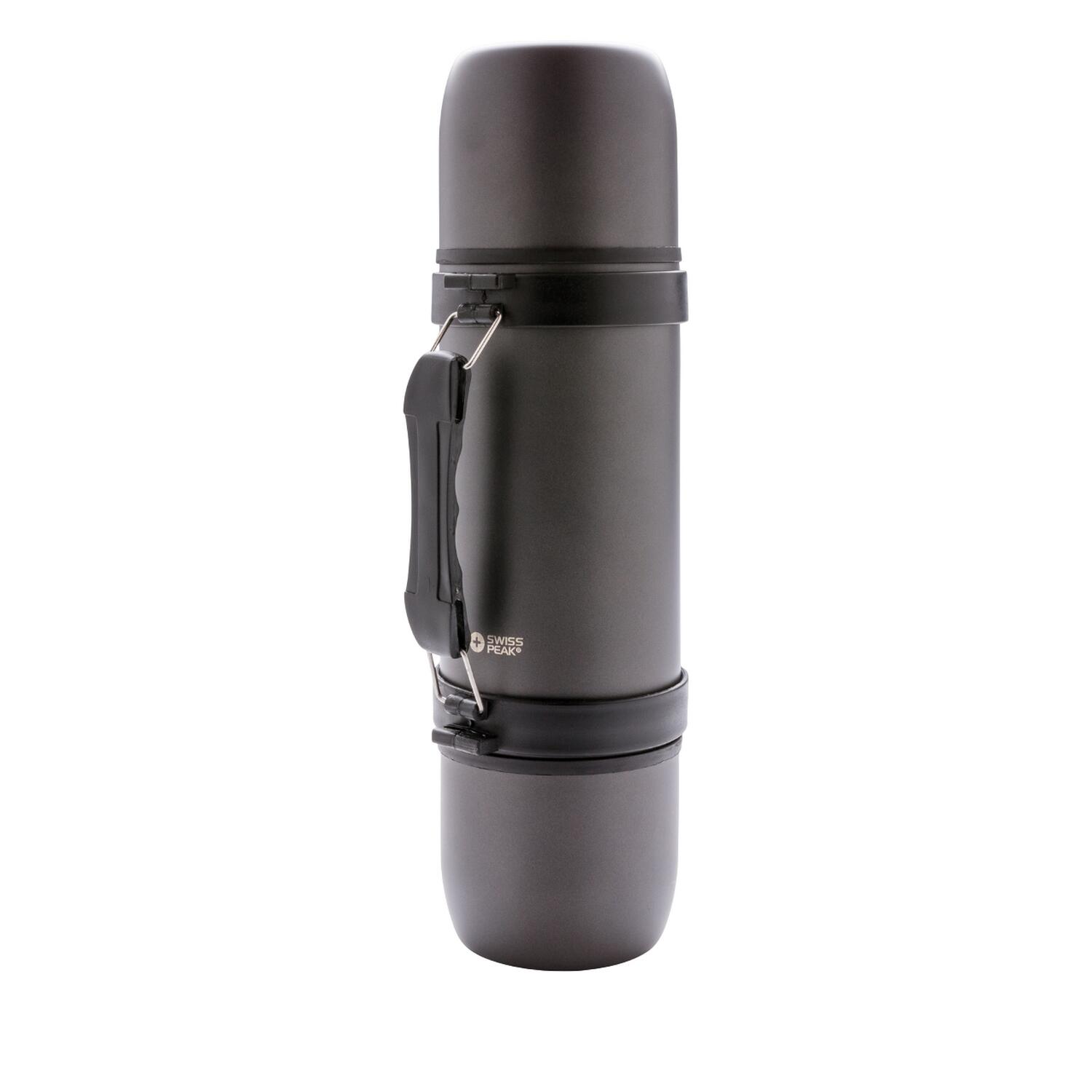 Vacuum Insulated 700ml Flask (Grey) 2/3