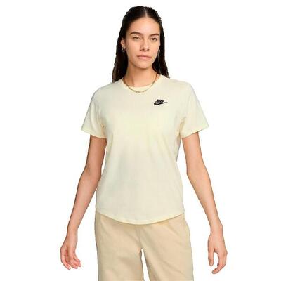 Camiseta Mujer Nike Club Essentials Negro