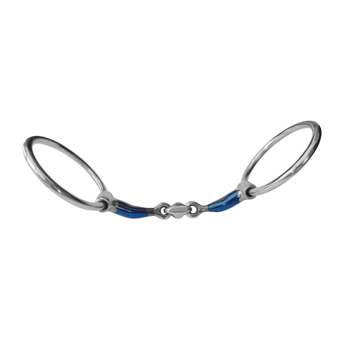 Mors double brisures pour cheval avec fer doux Karlslund 2/2