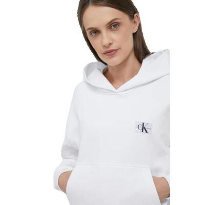 Sudadera Mujer Calvin Klein Felpa Blanco