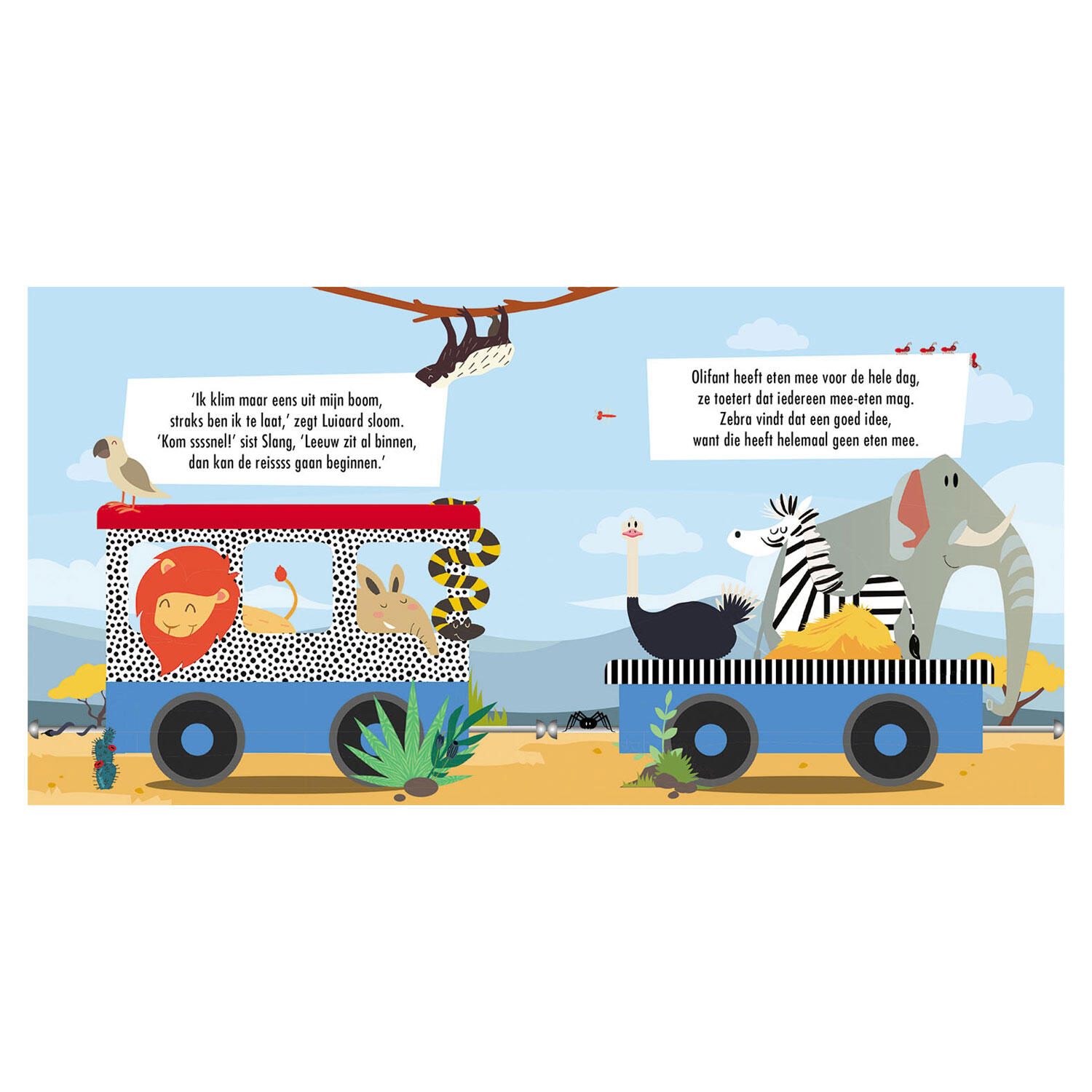 Lantaarn Publishers Wilde Dieren Puzzel en Boek 3/6