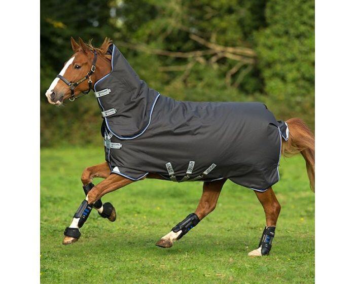 HORSEWARE Horseware Amigo Bravo 12 Plus (disc Front) Turnout 250g Blauw