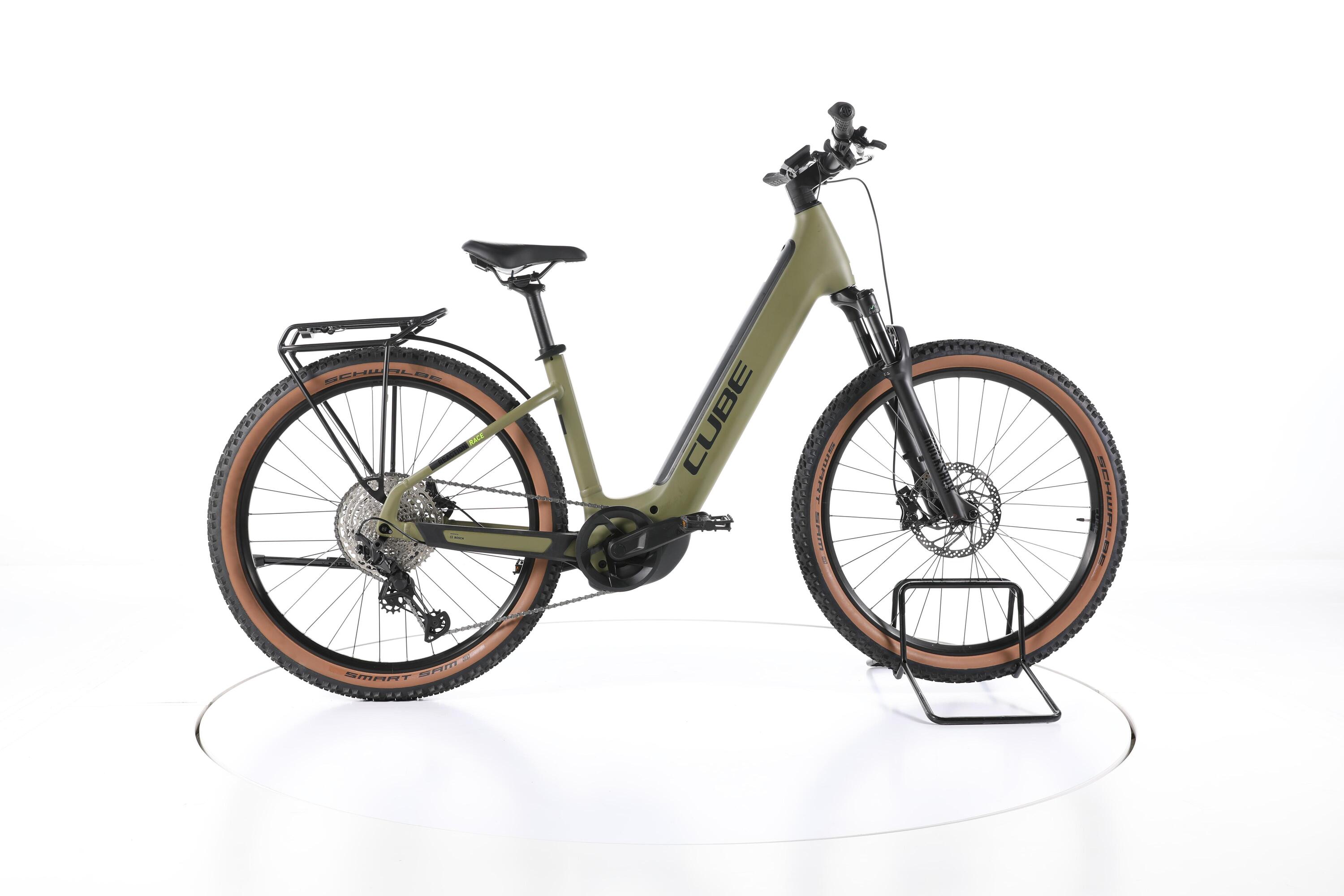 CUBE Refurbished - Cube Reaction Hybrid Race 750 Trekking E-Bike Lage instap  - Goed