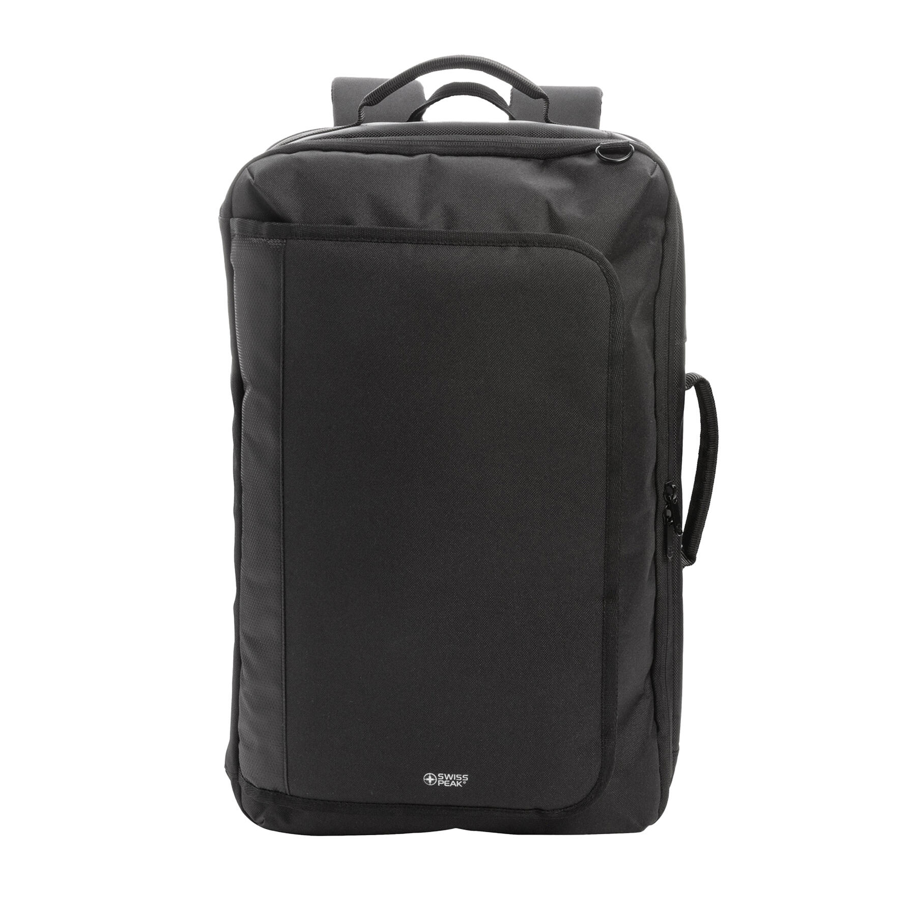 SWISS PEAK Travel Convertible 21L Backpack (Black)