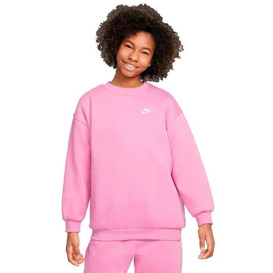 Sudadera Niño Nike Club Fleece Rosa