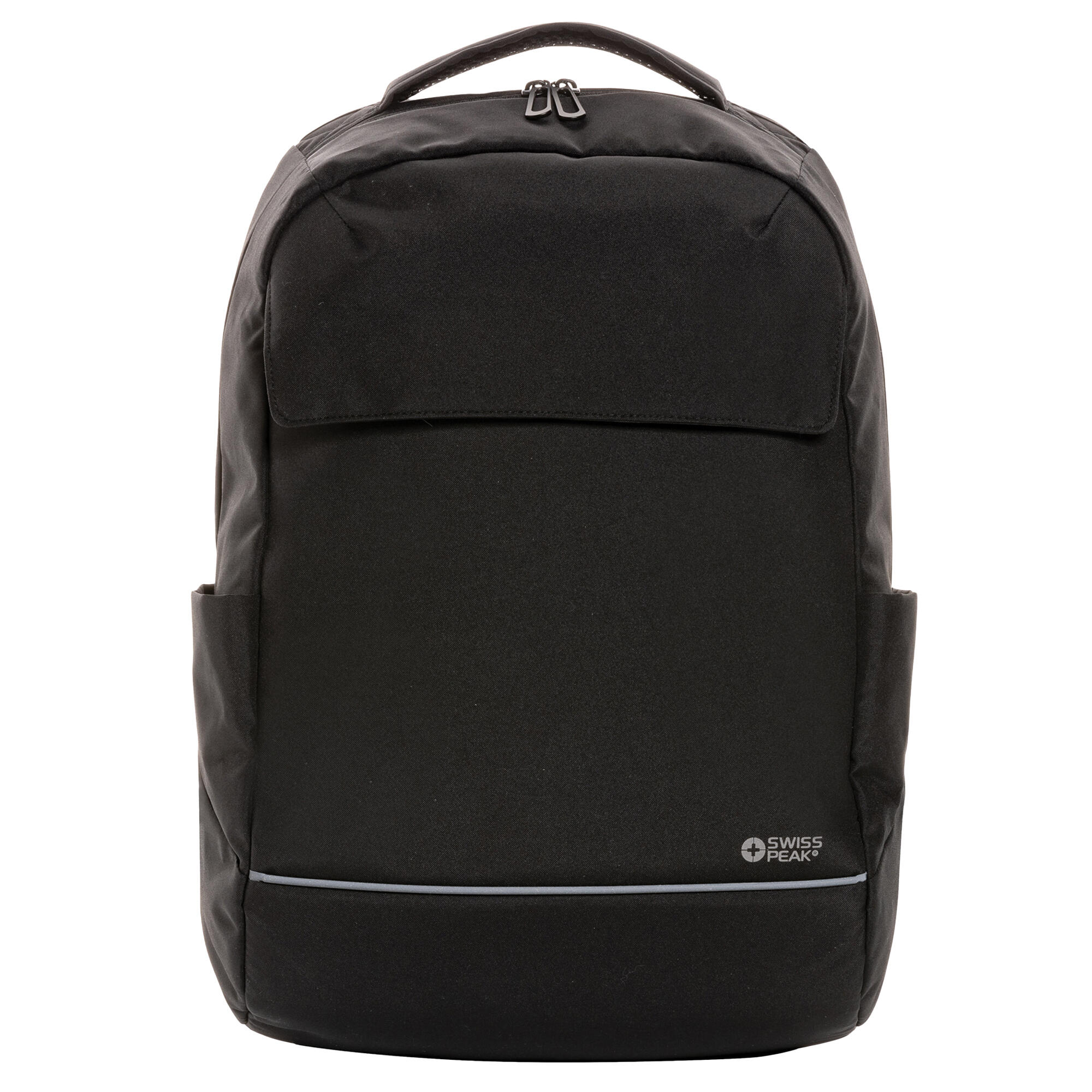 SWISS PEAK Brooke RPET Aware 10L Laptop Backpack (Black)