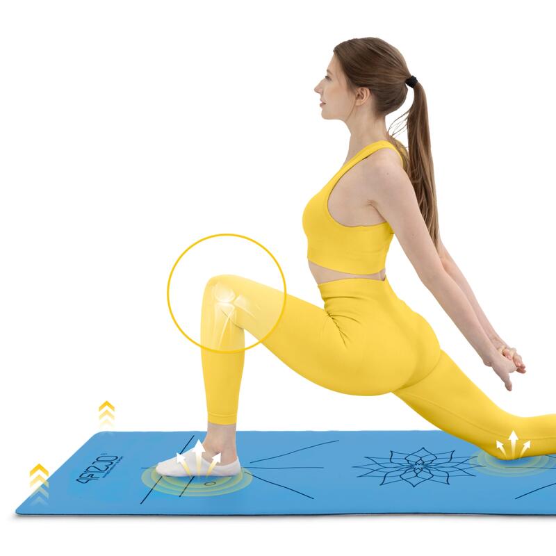 Protiskluzová podložka na cvičení 4FIZJO PU 4 mm