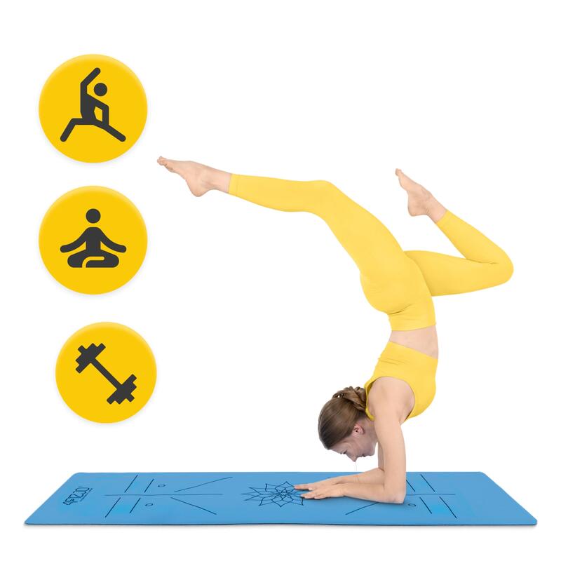 Saltea pentru exerciții antiderapantă 4FIZJO PU 4 mm
