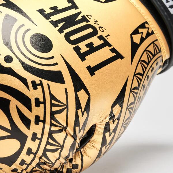 Leone1947 Guantes de Boxeo HAKA Dorado 10 oz 7/7