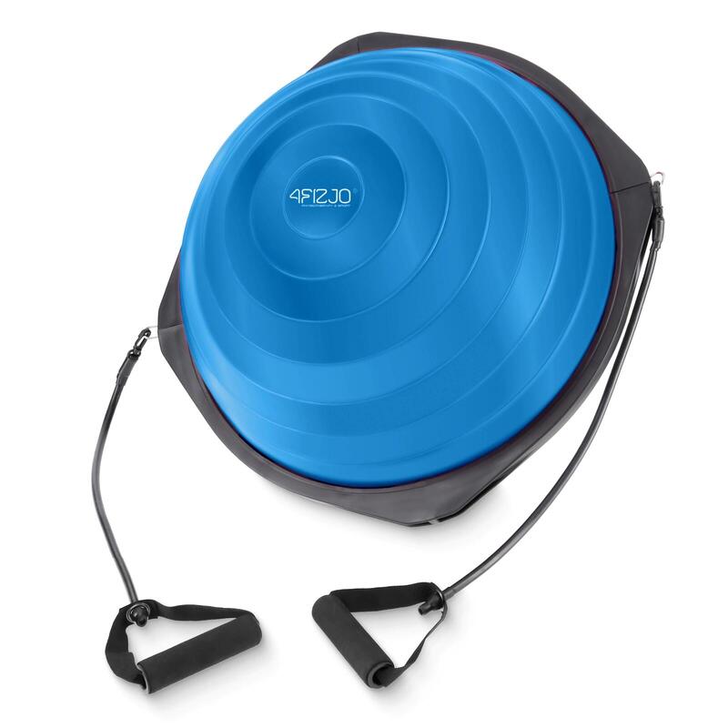 Półpiłka do balansowania Balance Ball 4FIZJO z linkami 60 cm