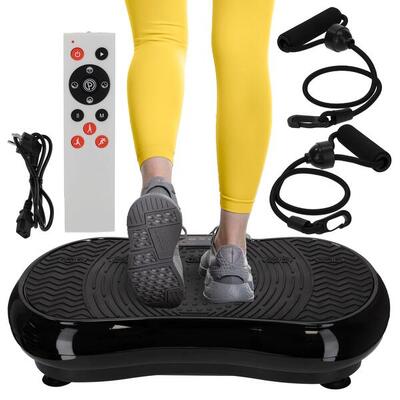 Trilplaat fitness thuis pro+ 99 niveaus 5 programma's afstandsbediening 120kg