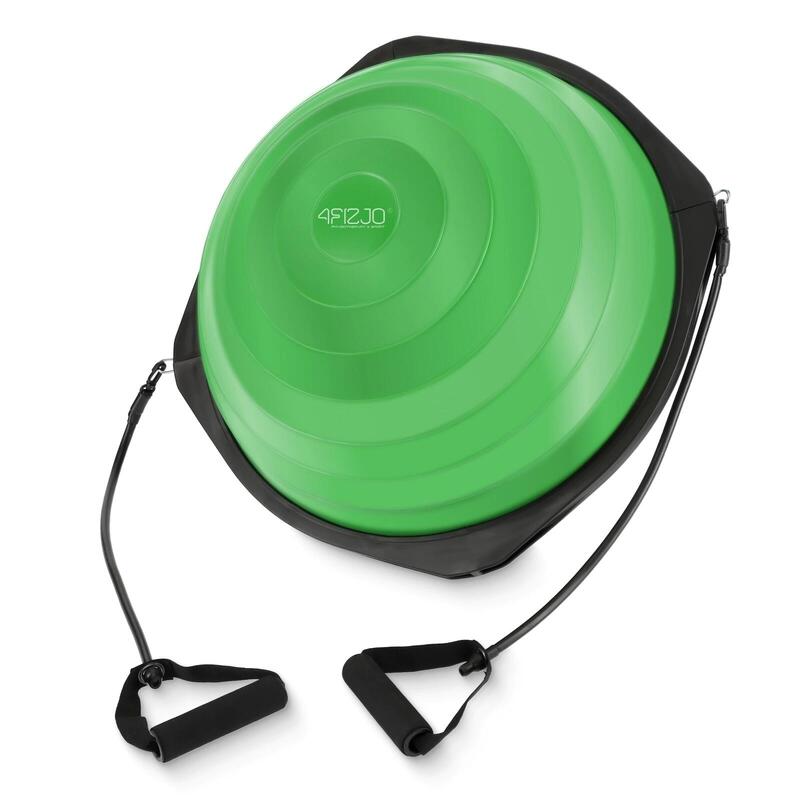 Półpiłka do balansowania Balance Ball 4FIZJO z linkami 60 cm