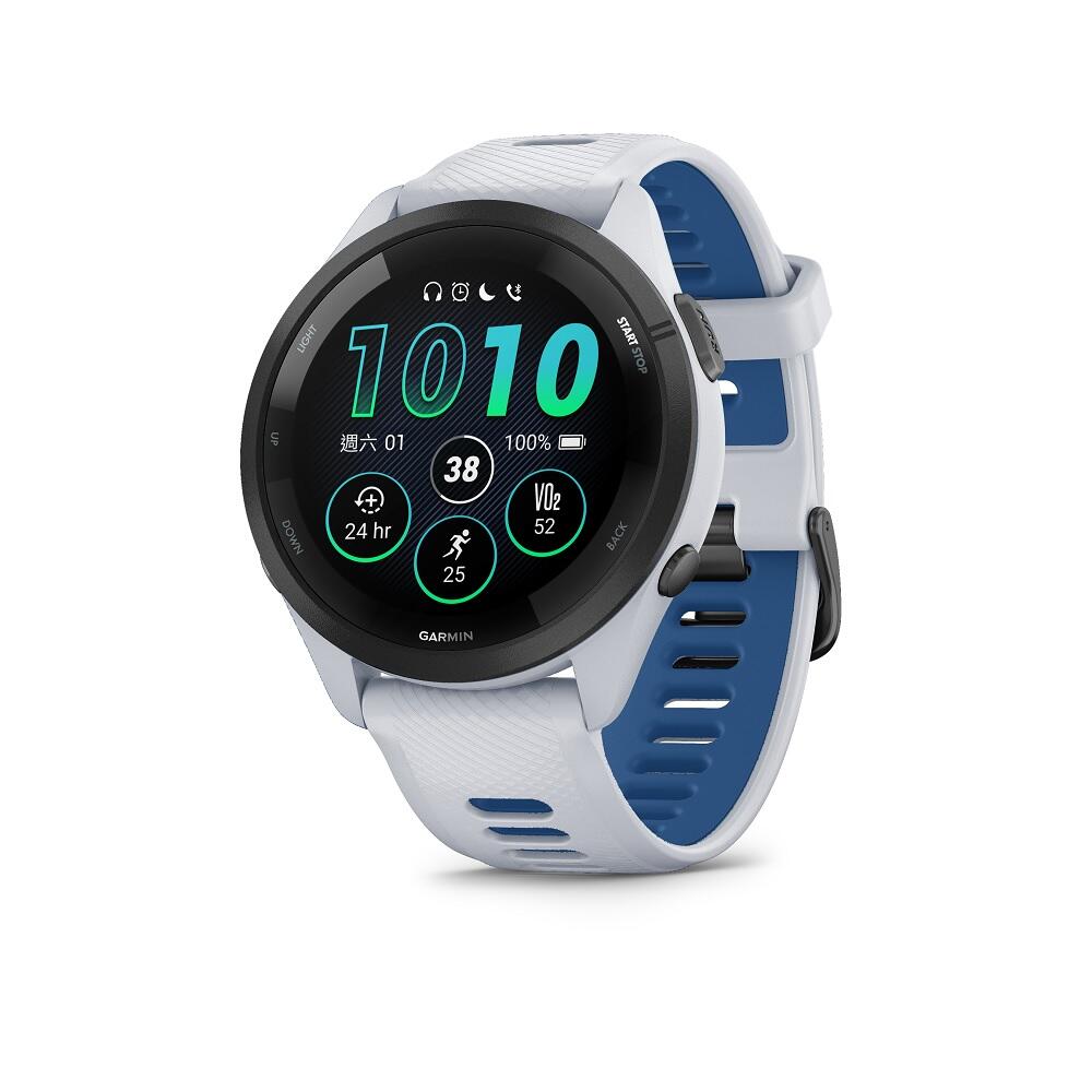 【美品】GARMIN Forerunner 265 Music Forerunner 265 Music GPS Smart Watch - Aqua