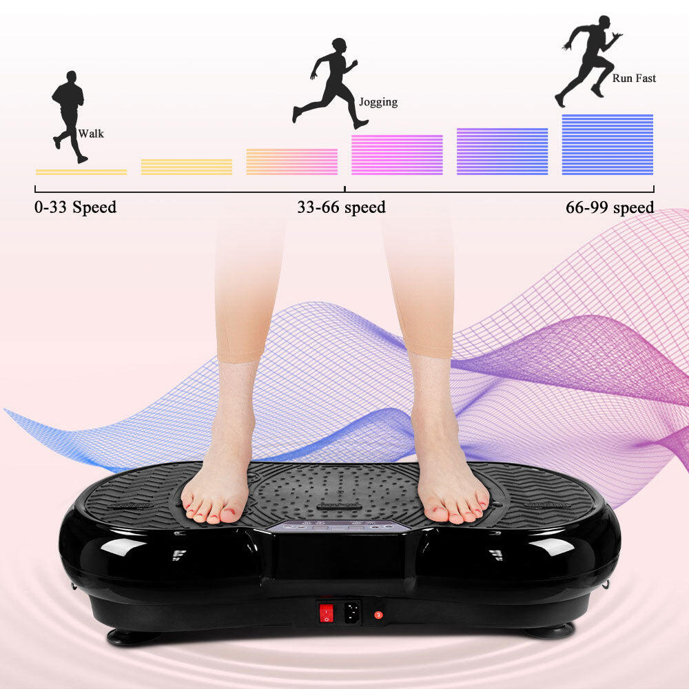 Vibration Plate with LCD & 99 Speeds 6/7