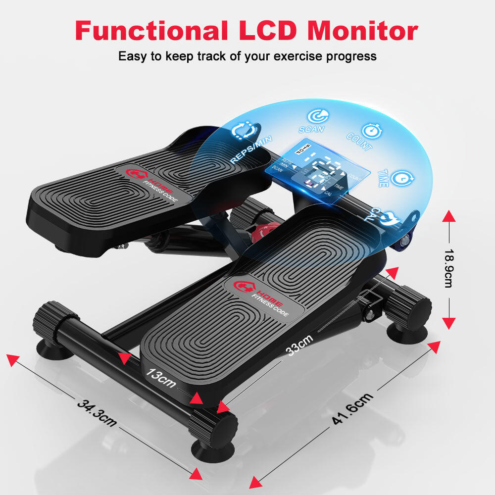 Mini Hydraulic Stepper with LCD Monitor 6/7