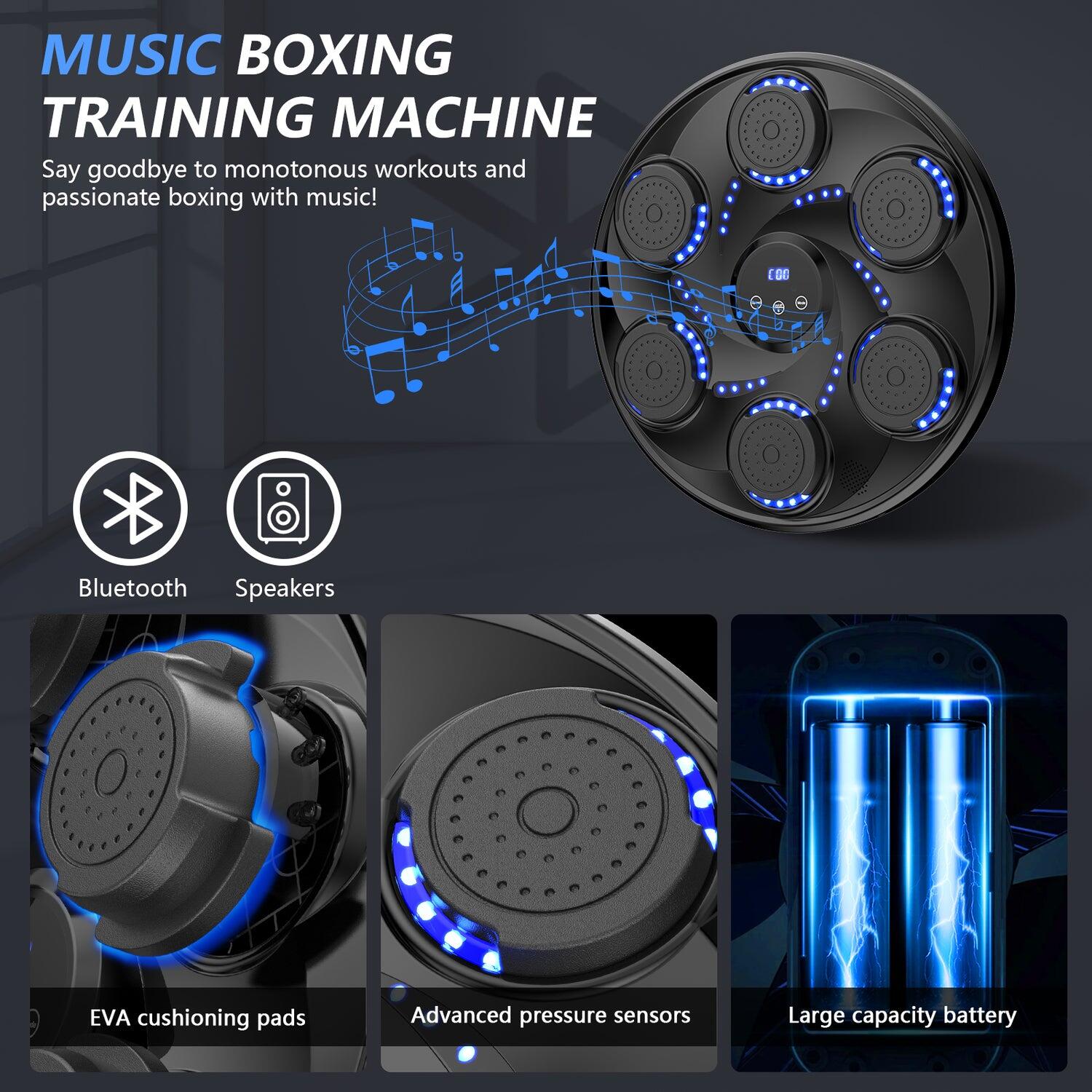Wall Mounted Music Boxing Machine with Bluetooth 5/7