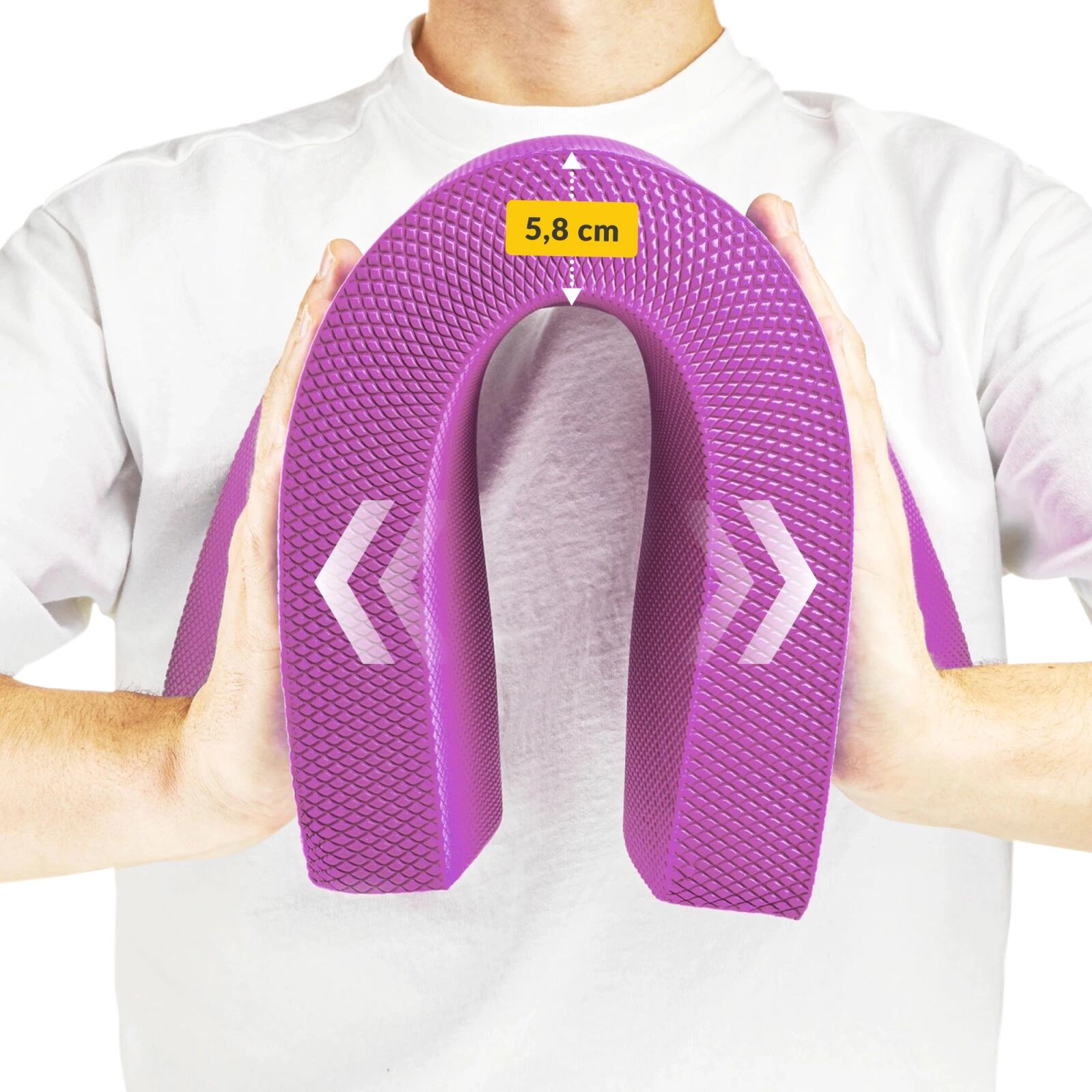 Balance Pad propriocettivo equilibrio stabilità antiscivolo fitness 4FIZJO 5/7