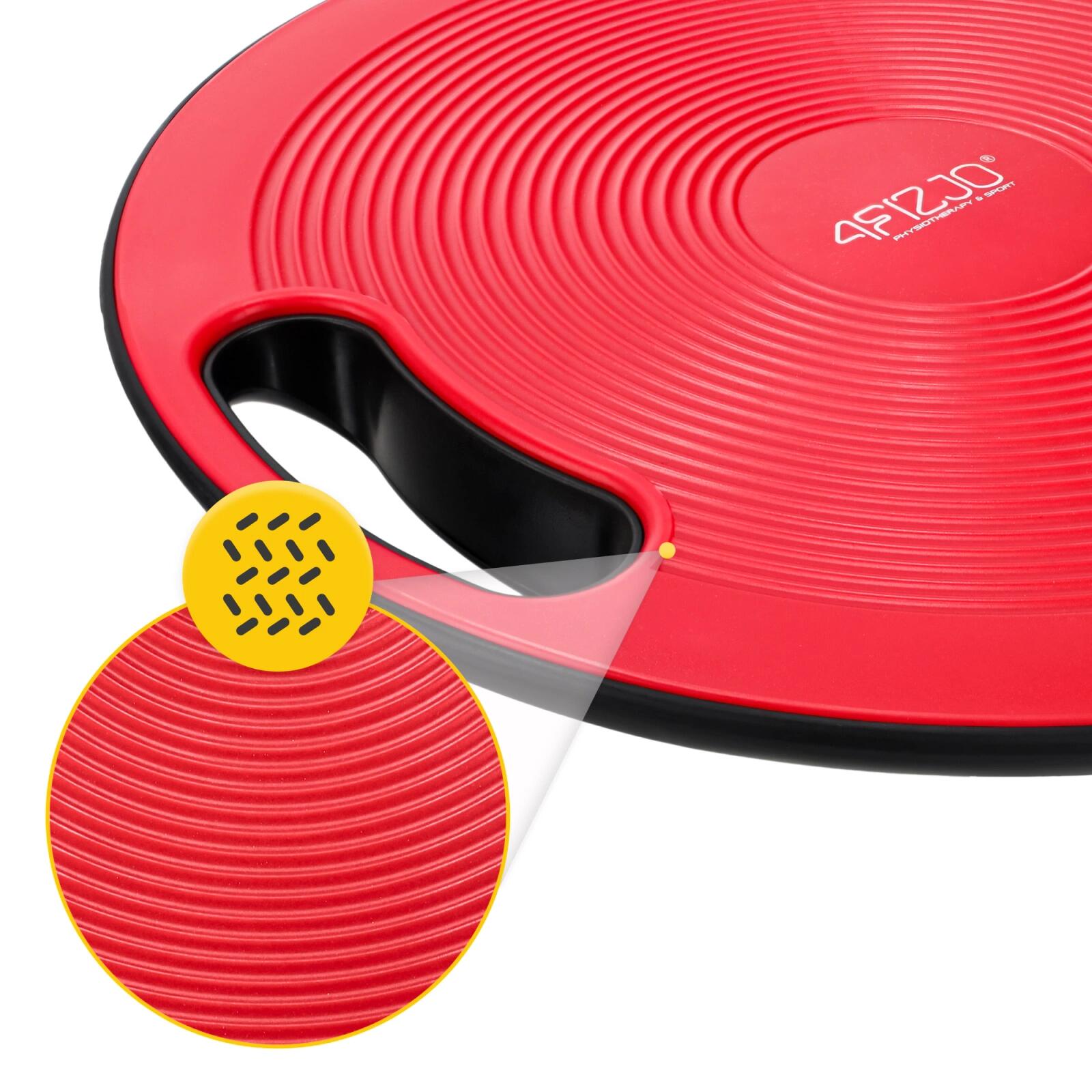 piattaforma di bilanciamento 40 cm rosso 3/7
