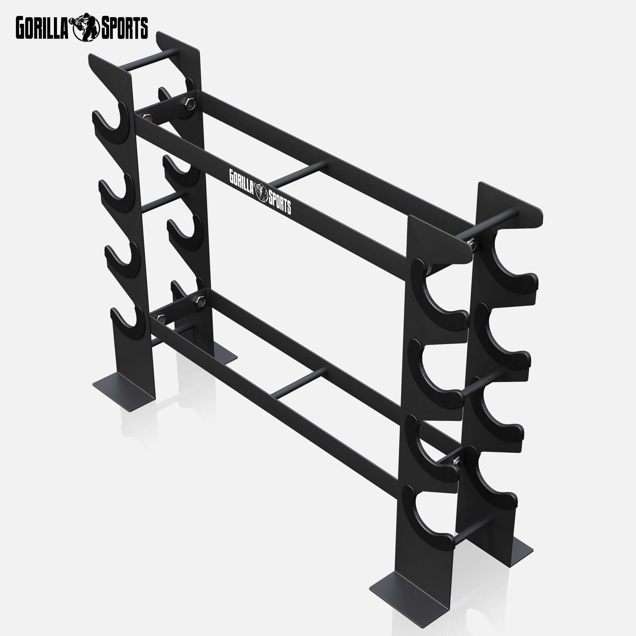 Support Poids Musculation - Multifonctionnel Rangement Poids, Kit Musculation 7/7