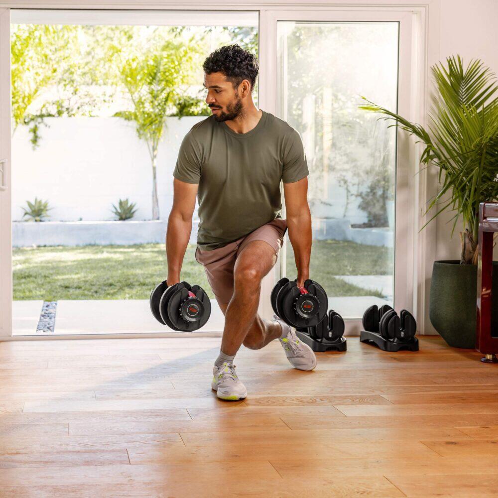 BowFlex 552i verstellbare Hanteln einstellbar von 2 bis 24 kg in 15 3/5