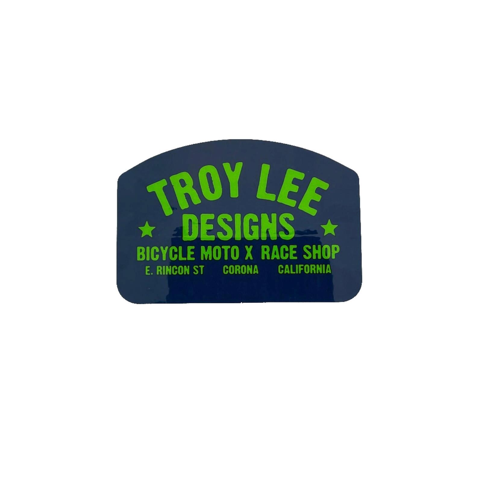 Troy Lee Designs Aufkleber Race Shop 16,5 cm, 1 Stück 1/1