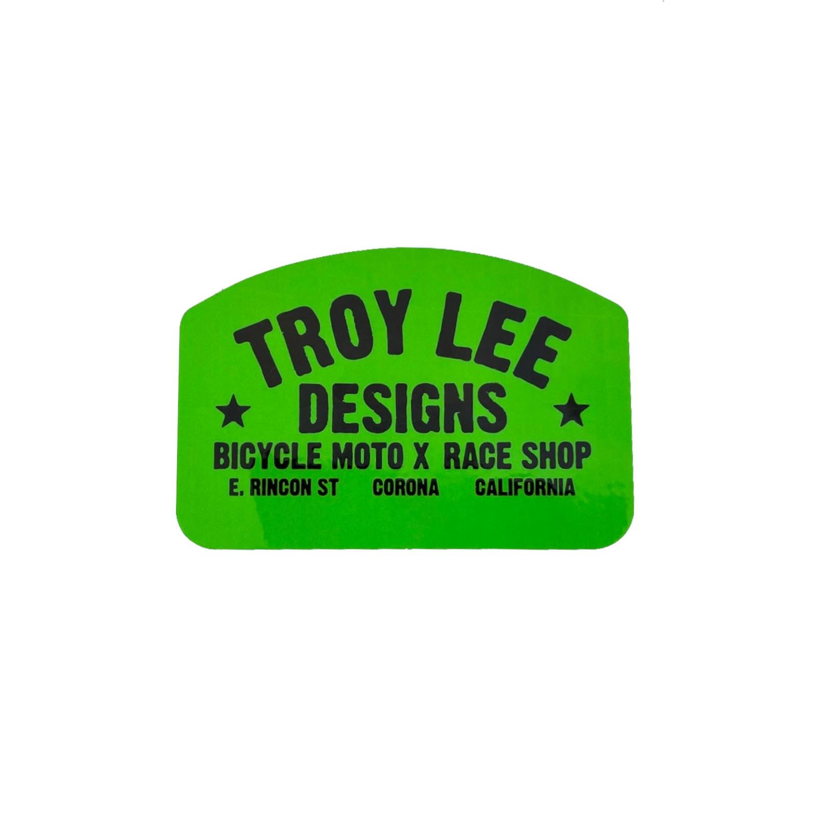 Troy Lee Designs Aufkleber Race Shop 16,5 cm, 1 Stück 1/1