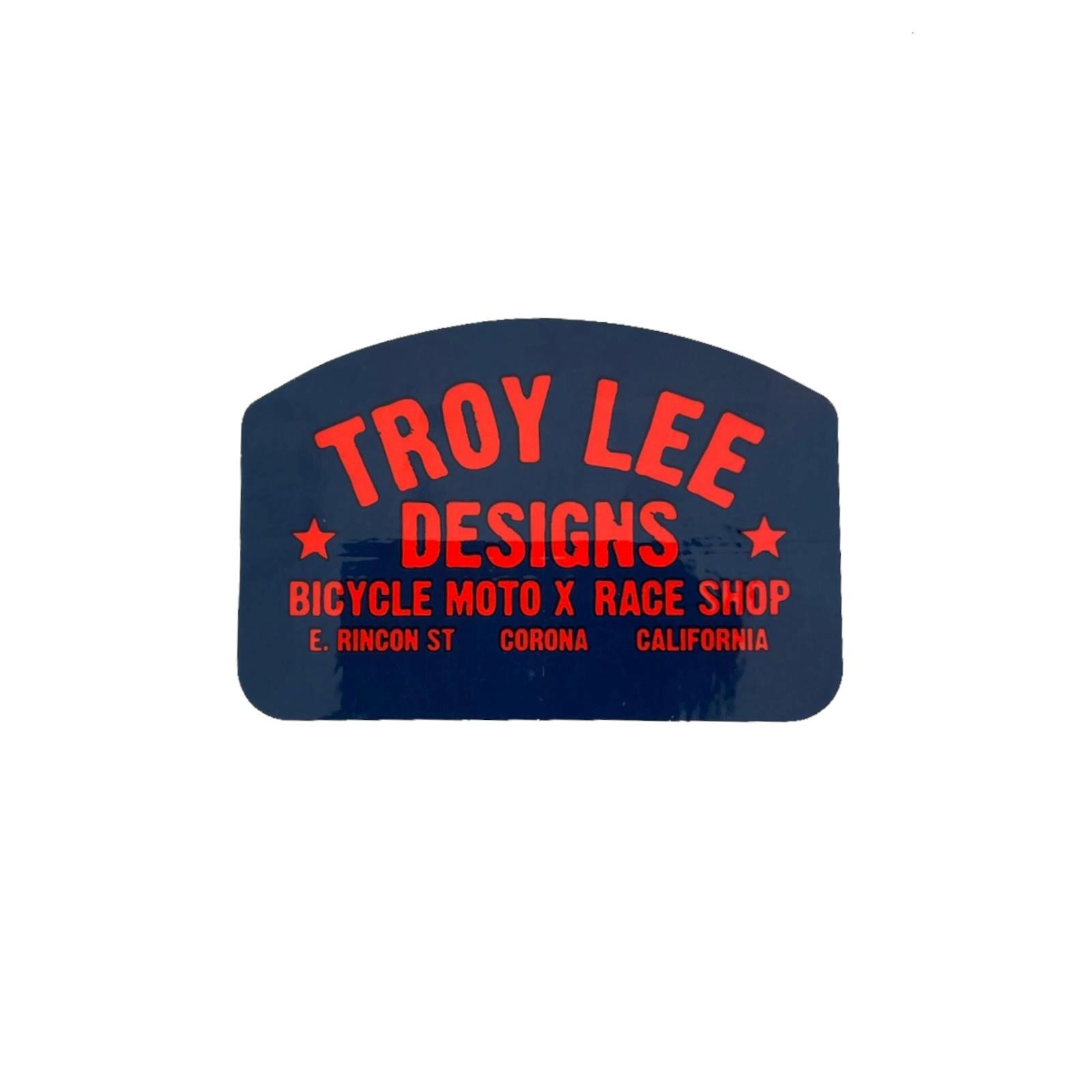 Troy Lee Designs Aufkleber Race Shop, 8,9 cm, 1 Stück 1/1