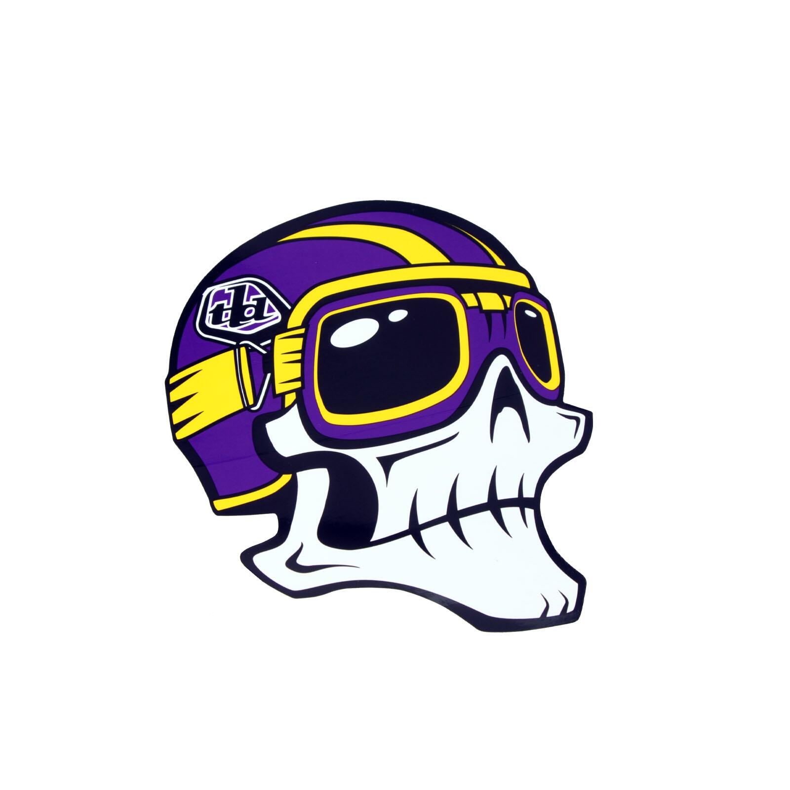 Troy Lee Designs Aufkleber Skully Sticker 13 x 15 cm 1/1