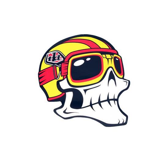 Troy Lee Designs Aufkleber Skully Sticker 13 x 15 cm