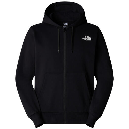 sweat-shirt M SIMPLE DOME FULL ZIP HOODIE HOMME noir