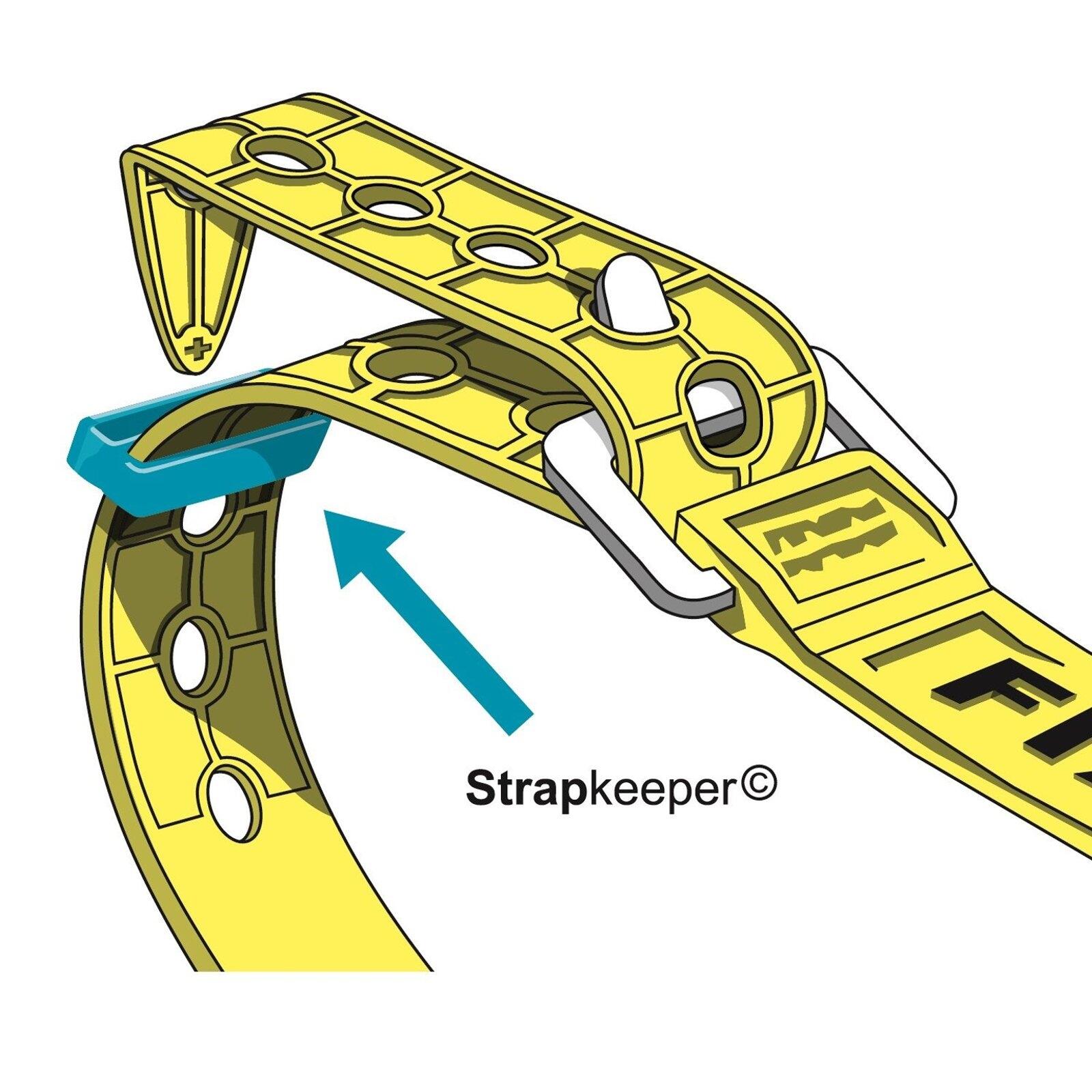 Fixplus Strapkeeper Nano für 23cm Straps, 4 Stk 2/2