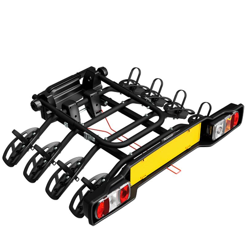 Suport biciclete Peruzzo Parma 4 biciclete 706/4N negru pe carligul de remorcare