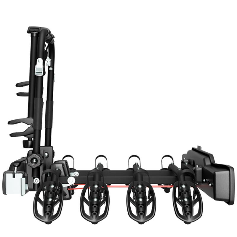 Suport biciclete Peruzzo Parma 4 biciclete 706/4N negru pe carligul de remorcare